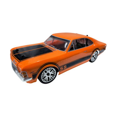 AUTOMODELO ELÉTRICO SPORTRA OPALA COUPÊ 75 ON-ROAD 1/10 4WD RÁDIO 2.4 GHZ COMPLETO COM BATERIA E CARREGADOR DHK 8139 OPA2